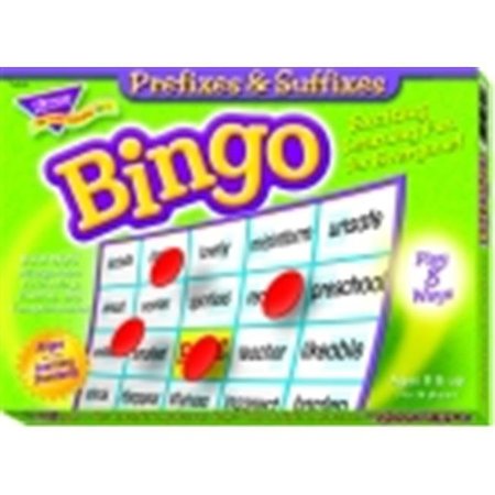 TREND ENTERPRISES Trend Enterprises Prefixes & Suffixes Bingo Game 1401986